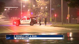 Police tracking driver of deadly hit-and-run