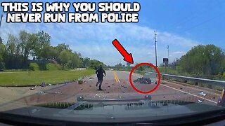 This is Why You Shouldn't Run From Police..