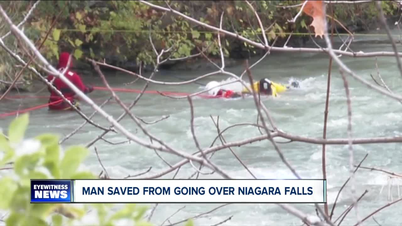 Niagara Falls rescue credited to bravery, training and water levels
