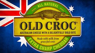 Great Cheddar Cheese - Old Croc Extra Sharp Cheddar Cheese