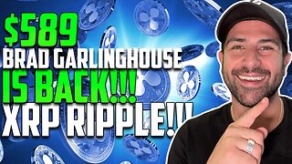 🤑 BRAD GARLINGHOUSE XRP (RIPPLE) $589 IS BACK! | FIDELITY BULLISH ON CRYPTO | LUNC IS PUMPING 🤑