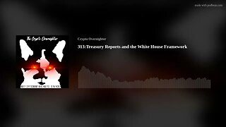 313:Treasury Reports and the White House Framework
