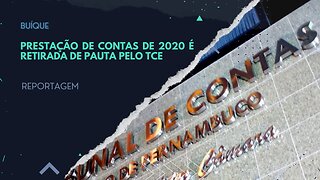 BUÍQUE: PRESTAÇÃO DE CONTAS DE 2020 É RETIRADA DE PAUTA PELO TCE (Feito com elevenlabs.io)