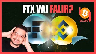 FTX VS BINANCE! A GUERRA QUE PODE LEVAR O BITCOIN AOS $10.000 ⚠️