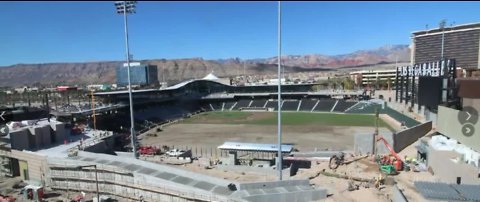 UPDATE: Grass to be installed March 14 at Las Vegas Ballpark
