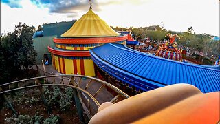 [POV] The Barnstormer Roller Coaster | Disney's Magic Kingdom