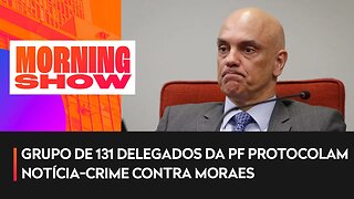 Delegados da PF denunciam Alexandre Moraes no MPF