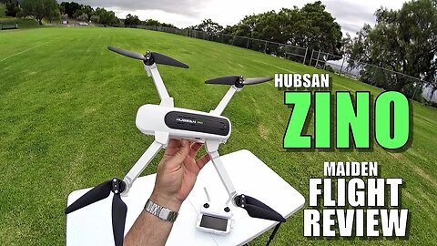 Hubsan ZINO Maiden Flight Test Review - [Altitude Limit, CRASHING!, Pros & Cons]