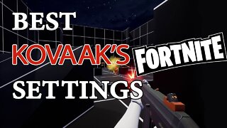 The BEST KOVAAKS SETINGS EVER To IMPROVE YOUR AIM (2022)