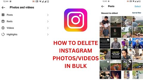 How to Delete All Instagram Posts At Once