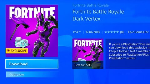 How To Download The New "DARK VERTEX" Skin In Fortnite!