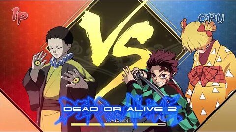 Yahaba Vs. Tanjiro & Zenitsu (Entertainment District) - Jintsuriki - Dead Or Alive 2 Music VERY HARD