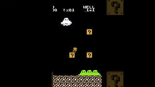 Super Mario Bros (EXE) | NES Super Mario Bros. Hack #short