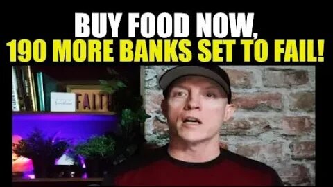 BUY FOOD NOW, 190 MORE BANKS SET TO FAIL!! ECONOMIC STUDY WARNS OF FATALITY