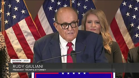 Rudy Giuliani claims without proof Trump won Wisconsin 'by a good margin'