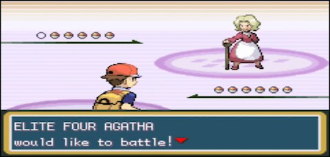 Pokemon Fire Red - Kanto Elite Four Battle: Agatha