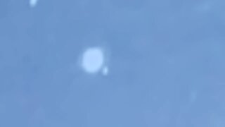 very large bright sphere UFO low in north