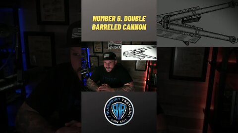 Unique firearms in history - The Double Barreled Cannon