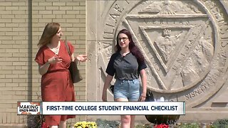 Preparing for first-time college expenses