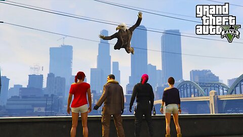 GTA V - RANDOM & FUNNY MOMENTS 54 (Skydive Fails, Michael Hates His Wife!)