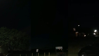 Mysterious UFO in sky above San Antonio
