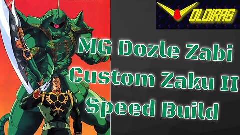 Master Grade Dozle Zabi Custom Zaku II Speed Build