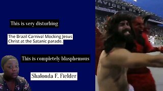 The Brazil Carnival Mocking JesusChrist at the Satanic parade (Blasphemy)