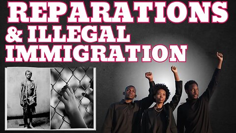 Reparations For Blacks & The Connection to Illegal Immigration: You're Not Getting a Check Now