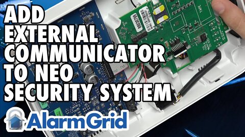 Adding an External Communicator to a DSC PowerSeries NEO