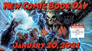 New Comic Book Day | January 20, 2021 | NCBD