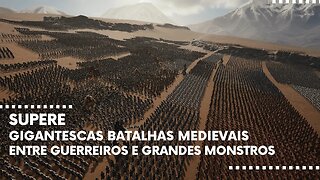 Epic Fantasy Battle Simulator - Supere Gigantescas Batalhas Medievais entre Guerreiros e Monstros