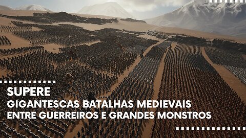 Epic Fantasy Battle Simulator - Supere Gigantescas Batalhas Medievais entre Guerreiros e Monstros