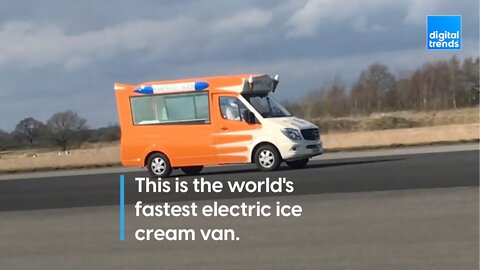 World's Fastest Electric Ice Cream Van