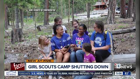 Girl Scouts of Southern Nevada closing doors to Camp Foxtail