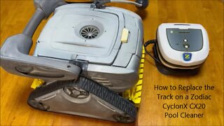 How to Replace the Track on a Zodiac CyclonX CX20 Robotic Pool Cleaner