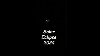 Solar Eclipse 2024