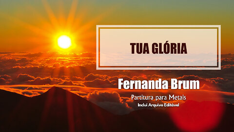 #54 - Tua Glória - Fernanda Brum - For Brass Session