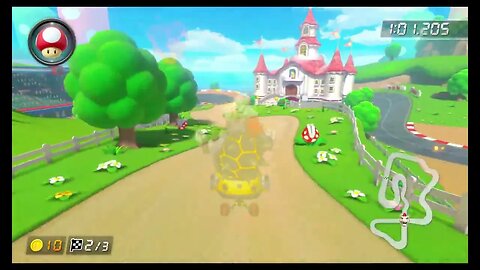 Mario Kart 8 Deluxe DLC Wave 4 Time Trials - DS Mario Circuit (150cc) - 1:46.043