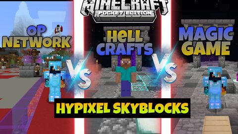 Hypixel skyblock server for mcpe