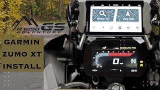 How to install Garmin Zumo XT on a BMW GS/GSA using factory wiring