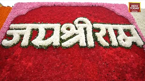 Ram Mandir News: Watch First Look Of Grand Ram Mandir | Ayodhya Ram Mandir Pran Pratishta News