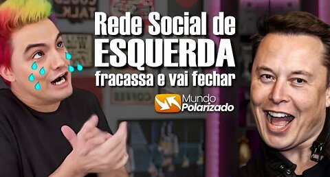 Rede Social de ESQUERDA concorrente do X (Twitter), FRACASSA e vai fechar as portas!