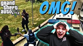 The Brothers Bikie Gang vs Cop in GTA FiveM: Officer Dickson's Wild Ride!