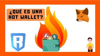 🔥Que son las HOT WALLETS para PRINCIPIANTES con ANIMACIONES