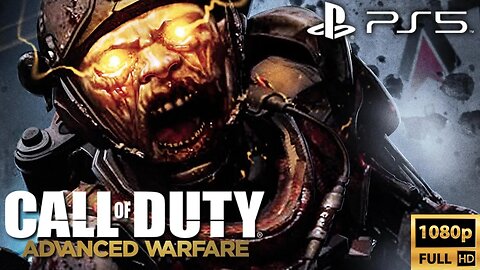 Call of Duty Advanced Warfare Exo Zombies Gameplay on Outbreak | PS5 PS4 | 4K (No Commentary Gaming)