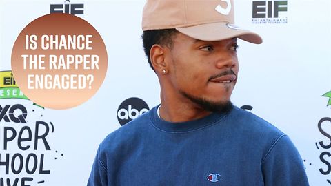 Love in the air: Chance the Rapper's surprise proposal