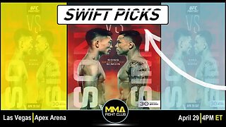 UFC Vegas 72: Song vs. Simon - "Swift Picks"