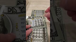 Winning $20 Scratch Off Lottery Ticket! #shorts