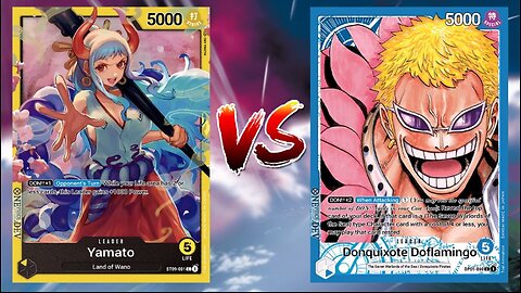 One Piece TCG Yamato Big Mom VS Donquixote Doflamingo!!