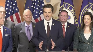 FULL PRESS CONFERENCE: Gaetz Resolution Saying President Trump Didn't Engage in Insurrection